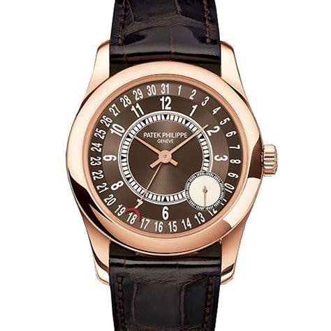 patek philippe calatrava mens 18k rose gold watch 6000r-001|Patek Philippe Calatrava Mens Rose gold 6000R.